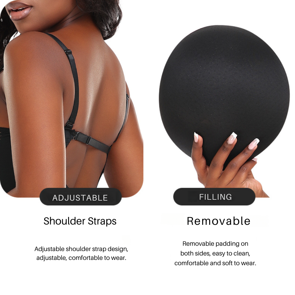 Bodysuit Shaper with Removable Padding