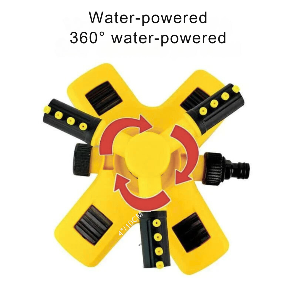 MaxiSpray - Automatic 360° Lawn Sprinkler for Garden Irrigation
