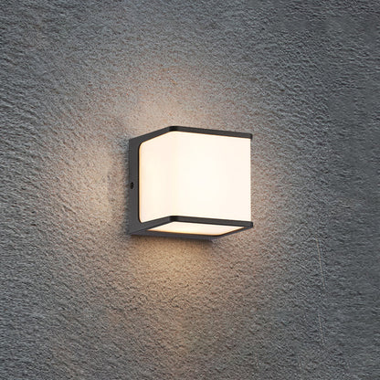 Orr® Solar Wall Light – Modern Black/White Design, Available in 3 Sizes