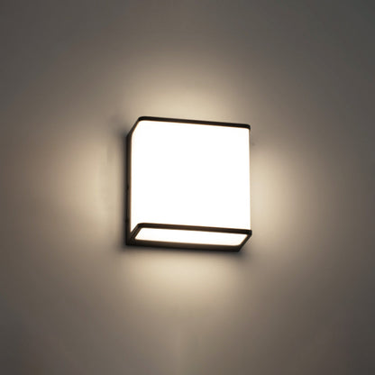 Orr® Solar Wall Light – Modern Black/White Design, Available in 3 Sizes