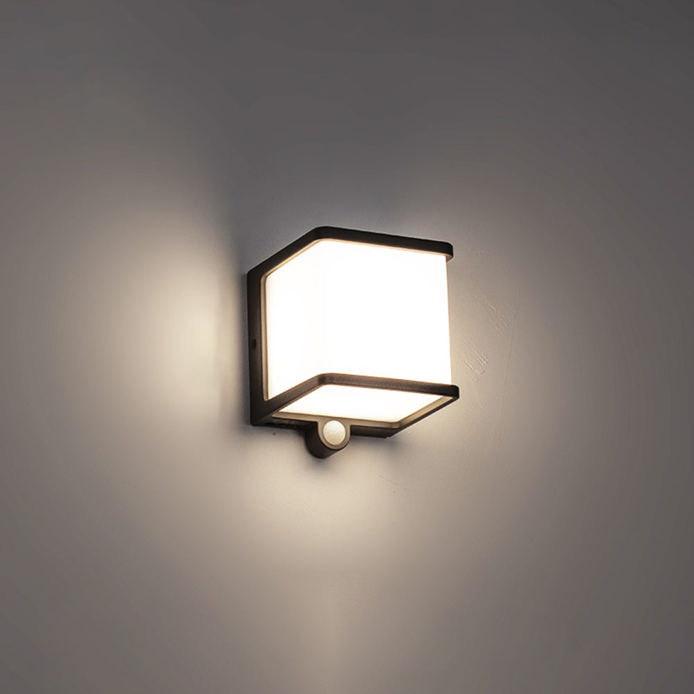 Orr® Solar Wall Light – Modern Black/White Design, Available in 3 Sizes