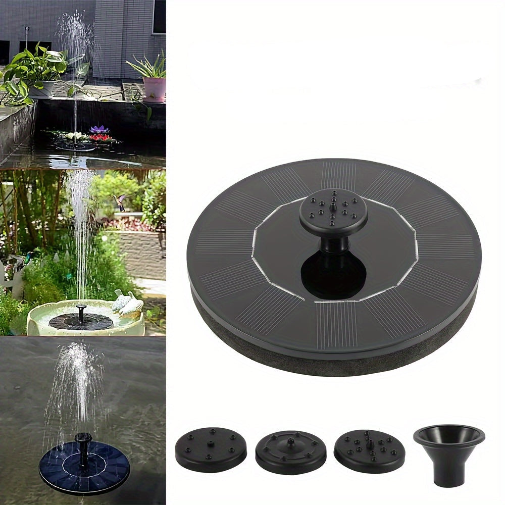 water solar fountain
