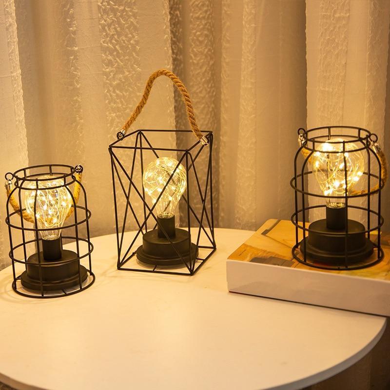 RetroLumo - Wireless Nostalgic LED Bedside Lamp