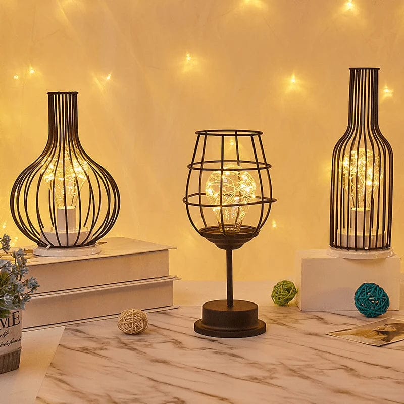 RetroLumo - Wireless Nostalgic LED Bedside Lamp